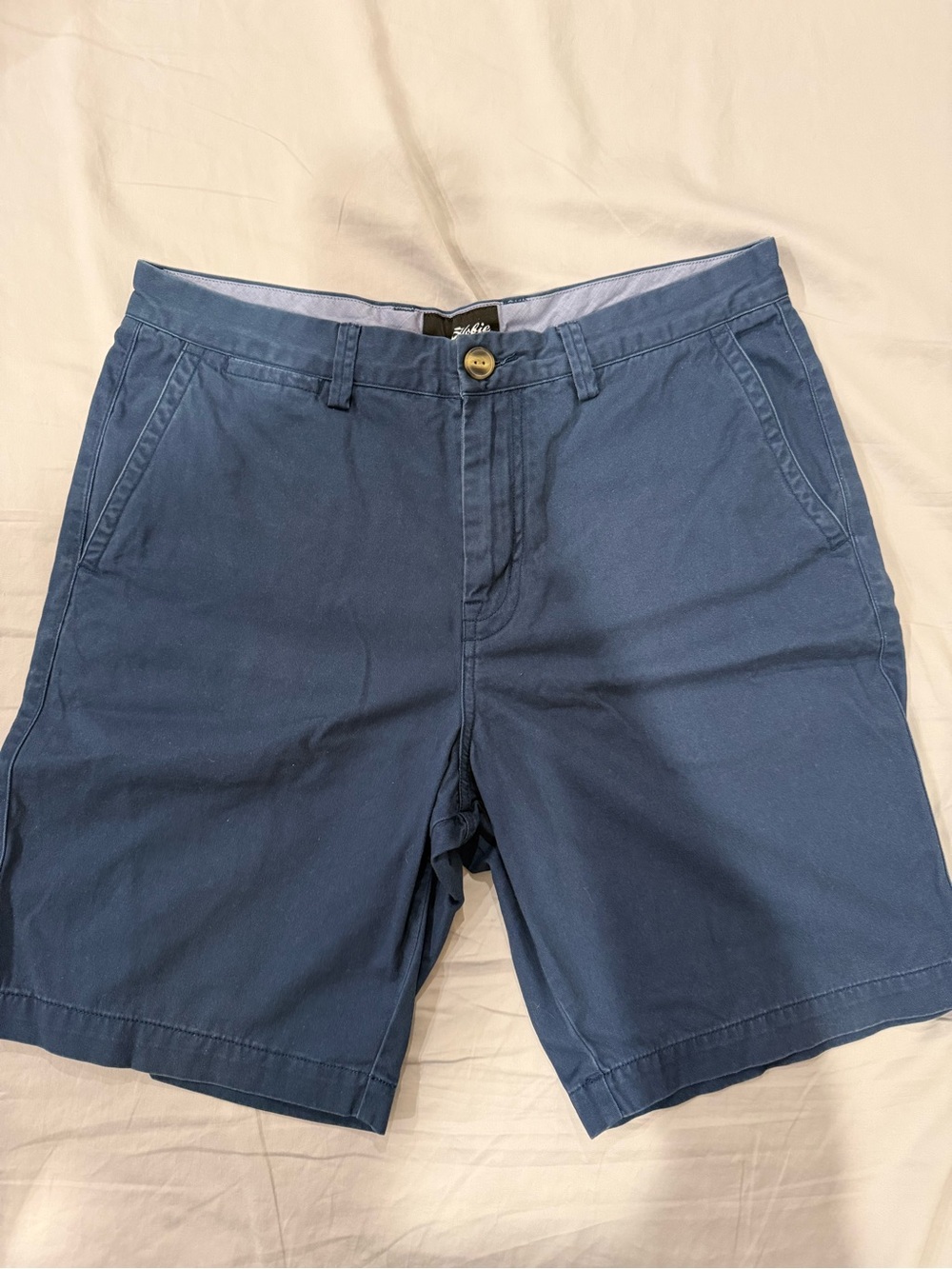 Hurley Men's Navy Blue Flat Front Shorts